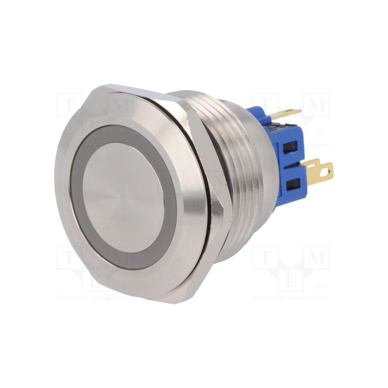 1 pcs x ONPOW - GQ28-11ZE/B/24V/S - Switch: vandal resistant, Pos: 2, SPDT, 3A/220VAC, 5A/24VDC, IP65