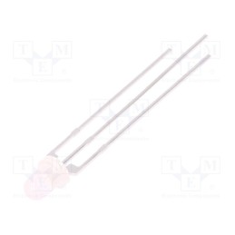 2 pcs x KINGBRIGHT ELECTRONIC - L-115VEGW - LED, 3mm, red/green, 60°, Front: convex, 2÷2.5/2.2÷2.5V