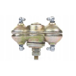 The ball pin hub of the Claas combine harvester