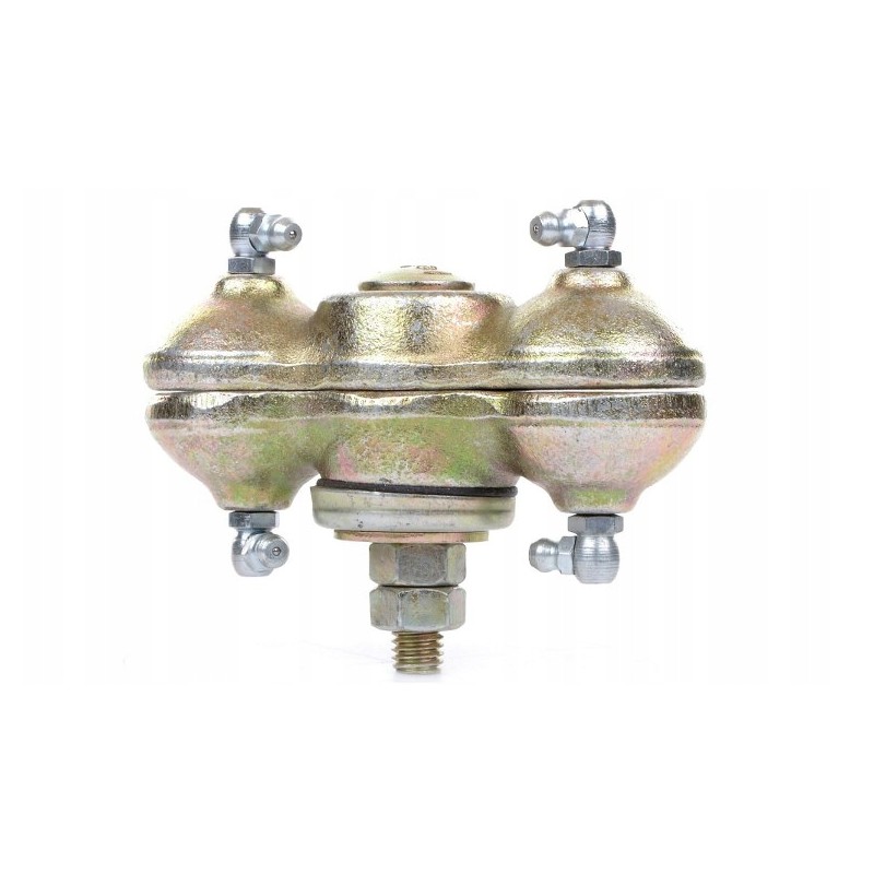 The ball pin hub of the Claas combine harvester