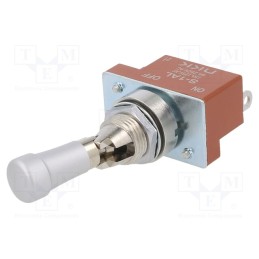 1 pcs x NKK SWITCHES - S1AL - Switch: toggle, Pos: 2, SPST, ON-OFF, 6A/250VAC, 20A/30VDC, -30÷70°C