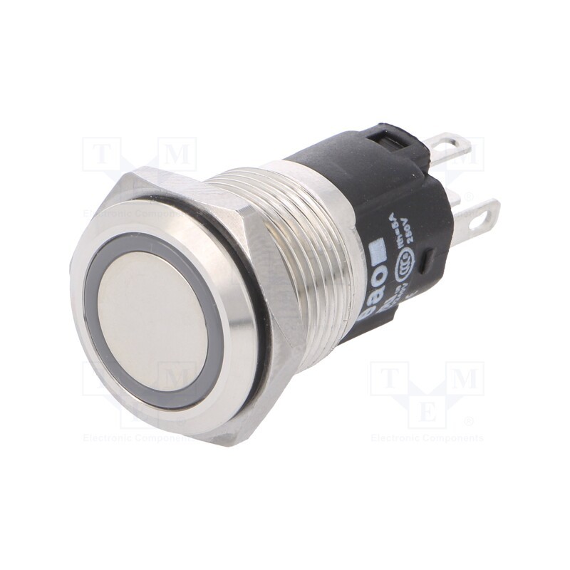1 pcs x EAO - 82-4151.2133 - Switch: vandal resistant, Pos: 2, SPDT, 3A/240VAC, 3A/240VDC, ON-ON