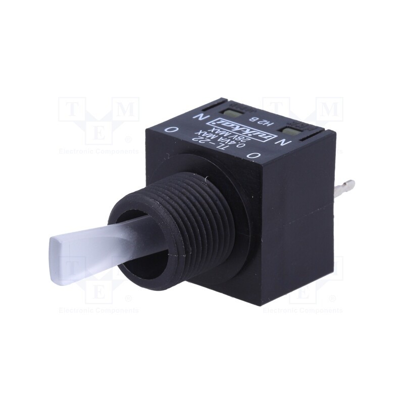1 pcs x NKK SWITCHES - TL22SNAG016G - Switch: toggle, Pos: 2, DPDT, ON-ON, 6A/125VAC, 6A/12VDC, -10÷55°C