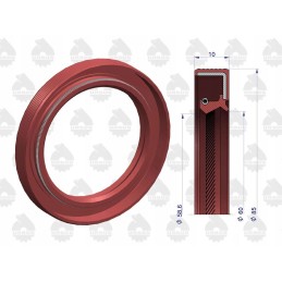 Crankshaft sealing ring c 330 original