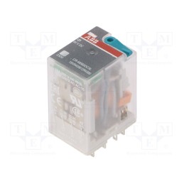 1 pcs x ABB - 1SVR405612R4300 - Relay: electromagnetic, 3PDT, Ucoil: 60VDC, Icontacts max: 10A