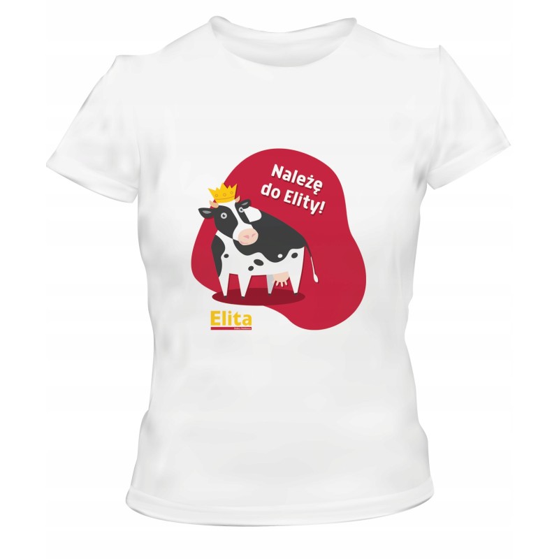The women's T-shirt belongs to the elite