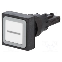 1 pcs x EATON ELECTRIC - Q25D-20 - Switch: push-button, 16mm, Stabl.pos: 1, white, Pos: 2, -25÷70°C