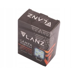 Square work lamp mini 15w 5 led glanz l22