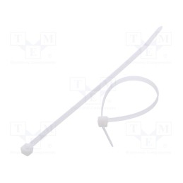 100 pcs x FIX&FASTEN - FIX-S-3.6X150/N - Cable tie, L: 150mm, W: 3.6mm, polyamide, 177N, natural, Ømax: 35mm