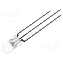 2 pcs x KINGBRIGHT ELECTRONIC - L-59EYW - LED, 5mm, red/yellow, 60°, Front: convex, 2÷2.5/2.1÷2.5V