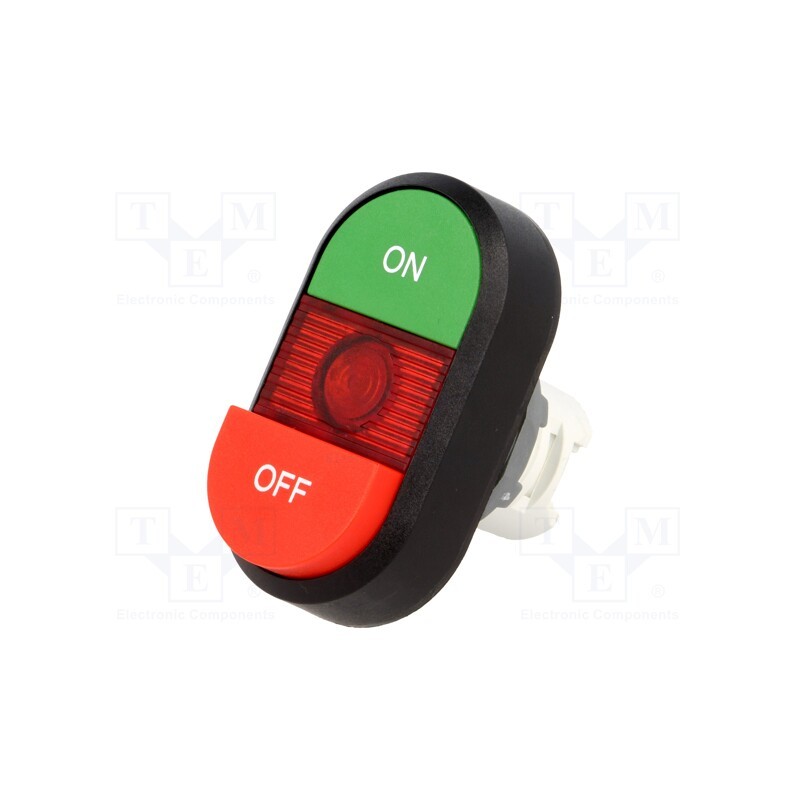 1 pcs x ABB - 1SFA611143R1101 - Switch: double, 22mm, Stabl.pos: 1, green-red, MLB-1, IP66, Pos: 2