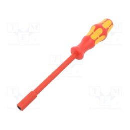 1 pcs x WERA - 5005305001 - Screwdriver, insulated, 6-angles socket, HEX 6mm