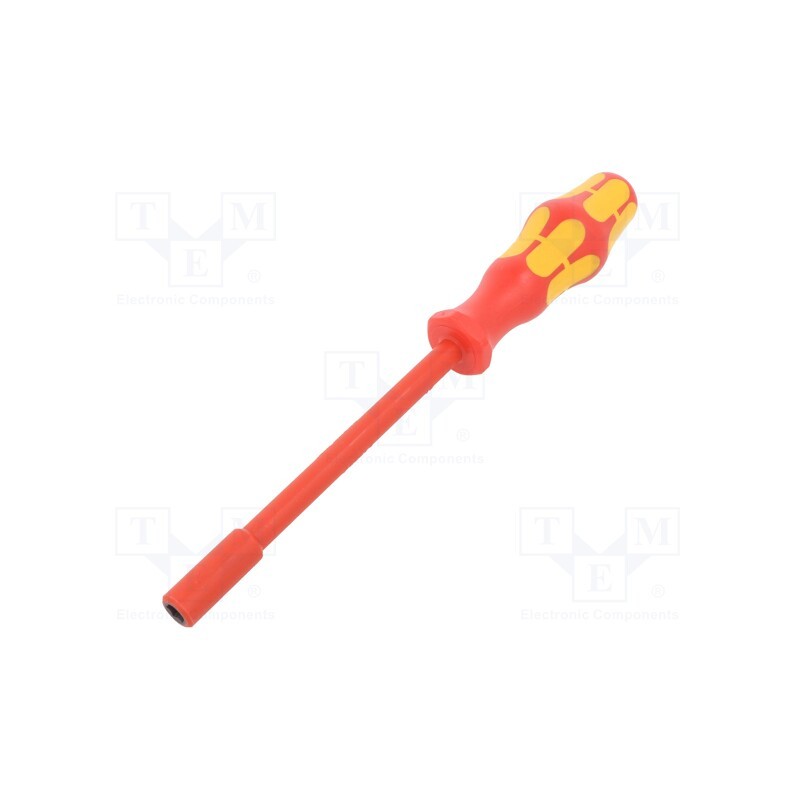 1 pcs x WERA - 5005305001 - Screwdriver, insulated, 6-angles socket, HEX 6mm