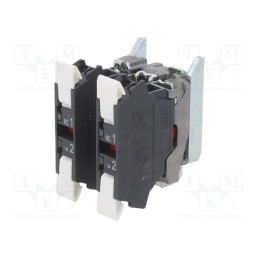 1 pcs x SCHNEIDER ELECTRIC - ZB4BZ1045 - Contact block, 22mm, Harmony XB4, -25÷70°C, front fixing
