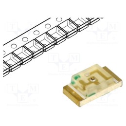 2 pcs x KINGBRIGHT ELECTRONIC - KP-3216MGC - LED, SMD, 1206, green, 18÷70mcd, 3.2x1.6x1.1mm, 120°, 2.1÷2.5V, 20mA