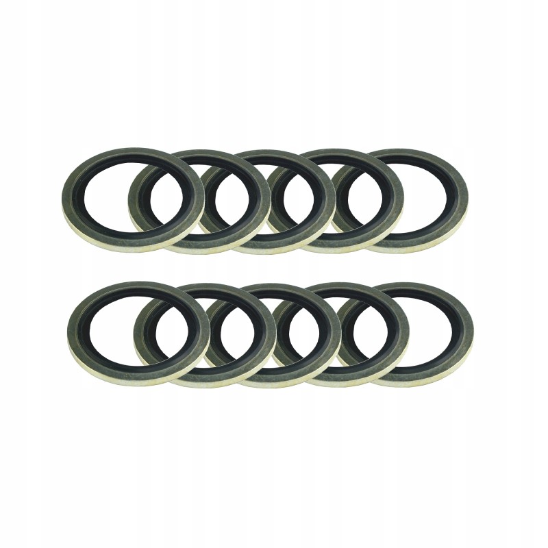 Metal rubber seal 13 2x20 1 4 10 pcs hydrolider