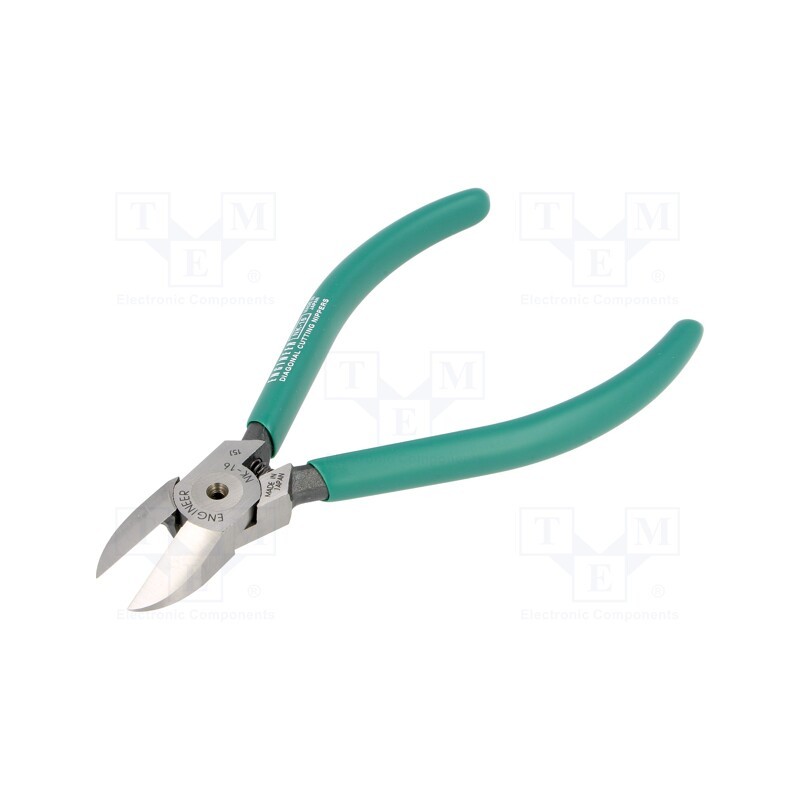 1 pcs x ENGINEER - NK-16 - Pliers, side,cutting, with side face, 153mm