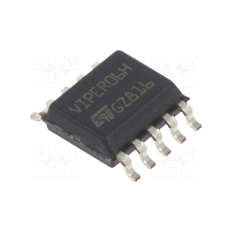 1 pcs x STMicroelectronics - VIPER06HS - IC: driver, buck,flyback, AC/DC switcher,PWM controller, SSO10