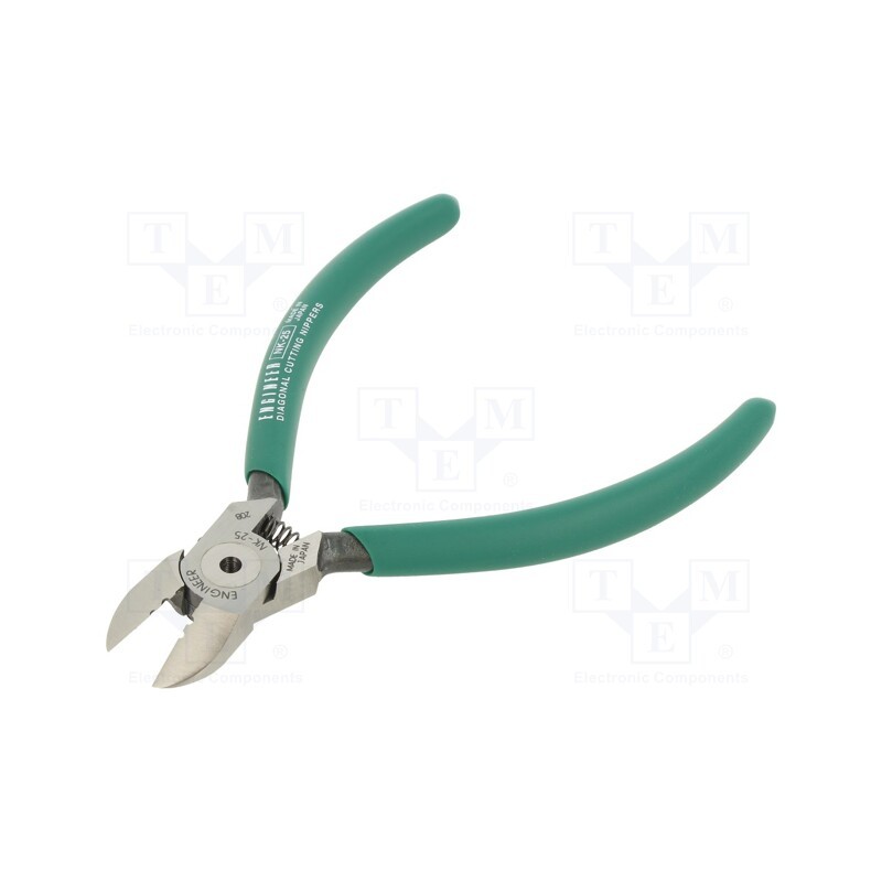 1 pcs x ENGINEER - NK-25 - Pliers, side,cutting, with side face, 153mm
