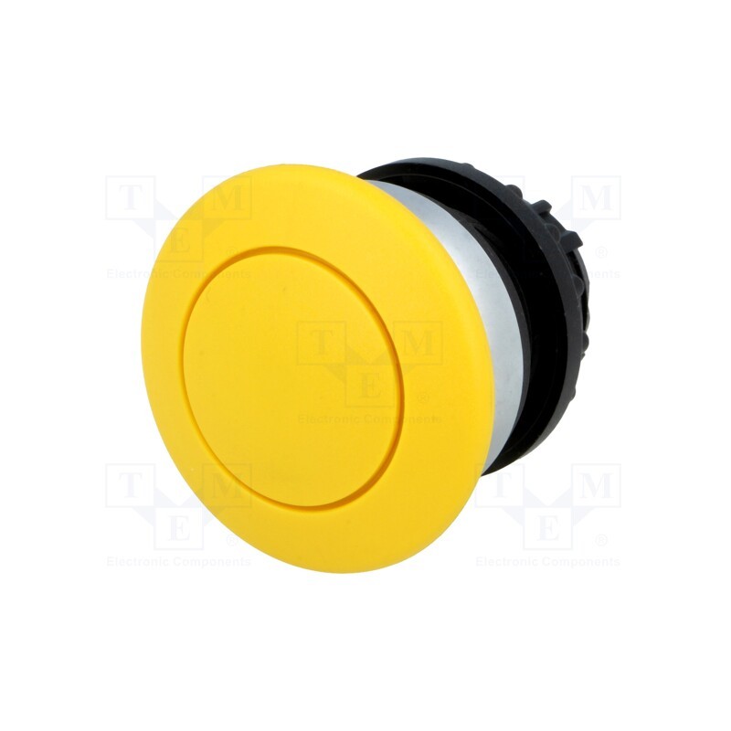 1 pcs x EATON ELECTRIC - M22-DRP-Y - Switch: push-button, 22mm, Stabl.pos: 2, yellow, none, IP67, Pos: 2