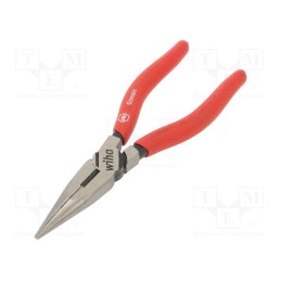 1 pcs x WIHA - 26718 - Pliers, for gripping and cutting,half-rounded nose,universal