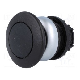 1 pcs x EATON ELECTRIC - M22-DRP-S - Switch: push-button, 22mm, Stabl.pos: 2, black, none, IP67, mushroom