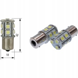 LED bulb bosma 12v 13xsmd 5050 ba15s p21w cob