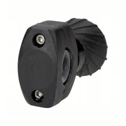 Solid rotating handlebar knob