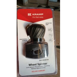 Solid rotating handlebar knob