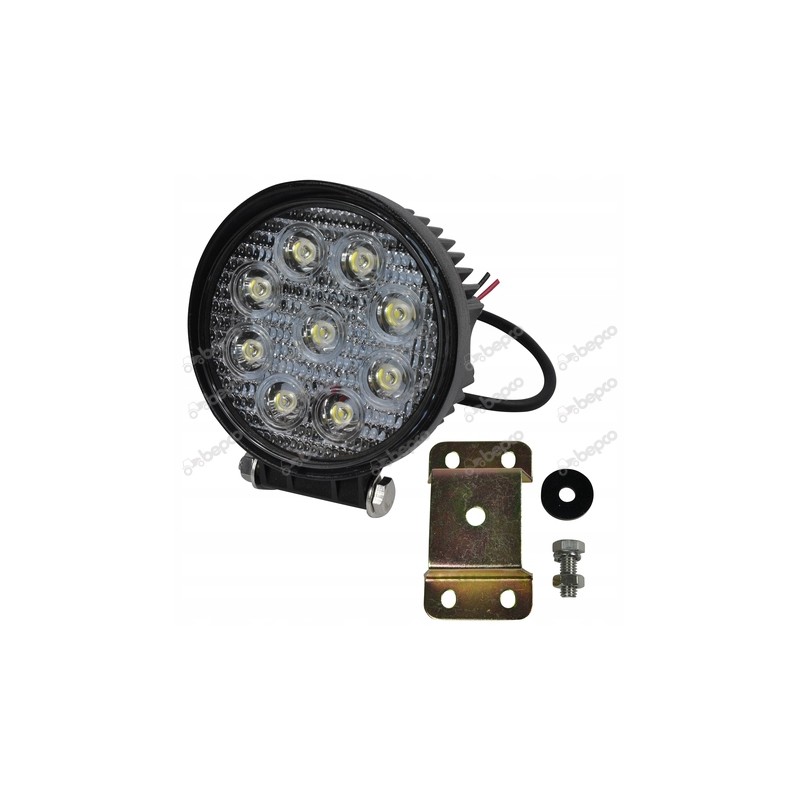 LED work lamp 27w 10 30v for workshop 2200l