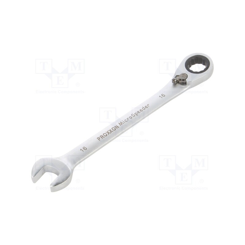 1 pcs x PROXXON - 23138 - Wrench, combination spanner,with ratchet, 16mm, MicroSpeeder