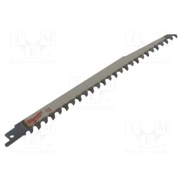 1 pcg x Milwaukee - 48001078 - Hacksaw blade, wood, 240mm, 3teeth/inch, 3pcs.