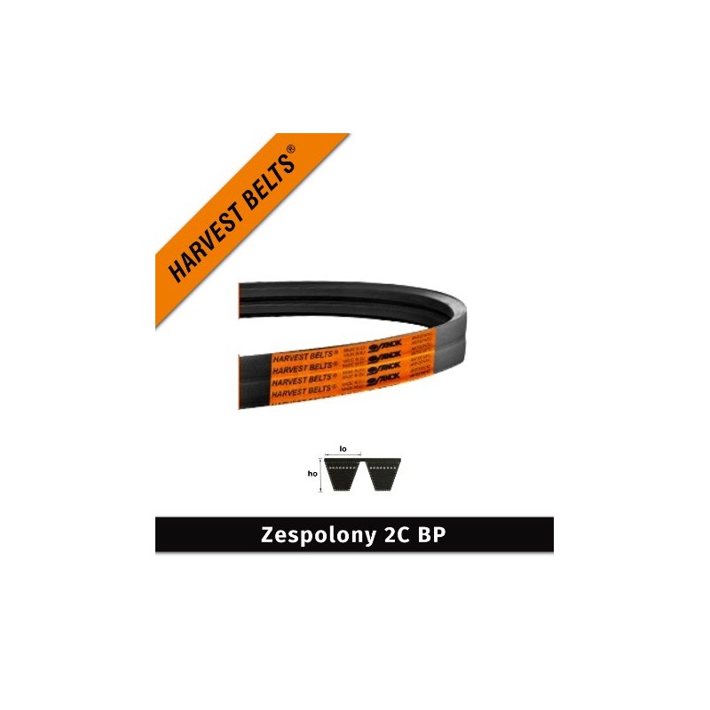 Belt for combine harvester 2c bp h 4830 jd z62552 john deere