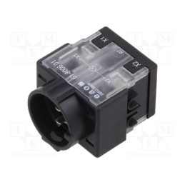 1 pcs x EAO - 61-8006.01 - Illuminating unit, 61, Leads: screw terminals