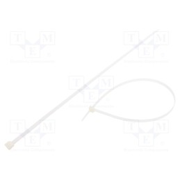 100 pcs x FIX&FASTEN - FIX-S-7.6X500/N - Cable tie, L: 500mm, W: 7.6mm, polyamide, 533N, natural, Ømax: 150mm