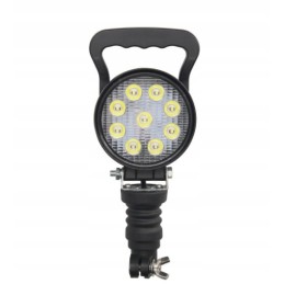 LED work lamp 27w 1800lm 12 24v with pin