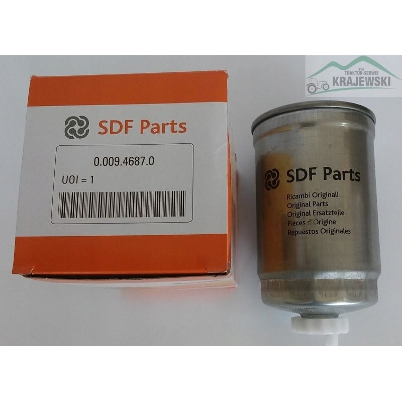Fuel filter 0 009 4687 0 original Deutz Fahr sn327