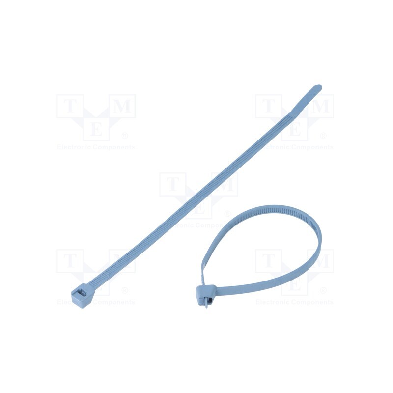 100 pcs x PANDUIT - PLT2S-C86 - Cable tie, with metal, L: 186mm, W: 4.8mm, polyamide, 222N, -40÷85°C