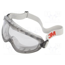 1 pcs x 3M - 2890A - Safety goggles, Lens: transparent, Classes: 1, vented