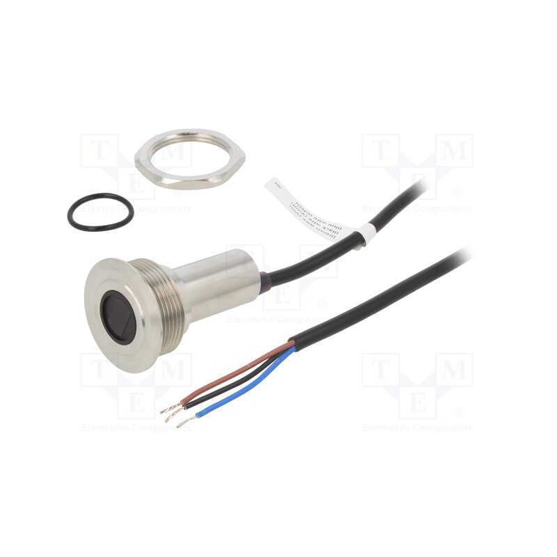 1 pcs x ONPOW - ONPOW91-30D-10BY-SS-NR - Switch: vandal resistant, Pos: 2, SPST-NO, 300mA/24VDC, IP65, red