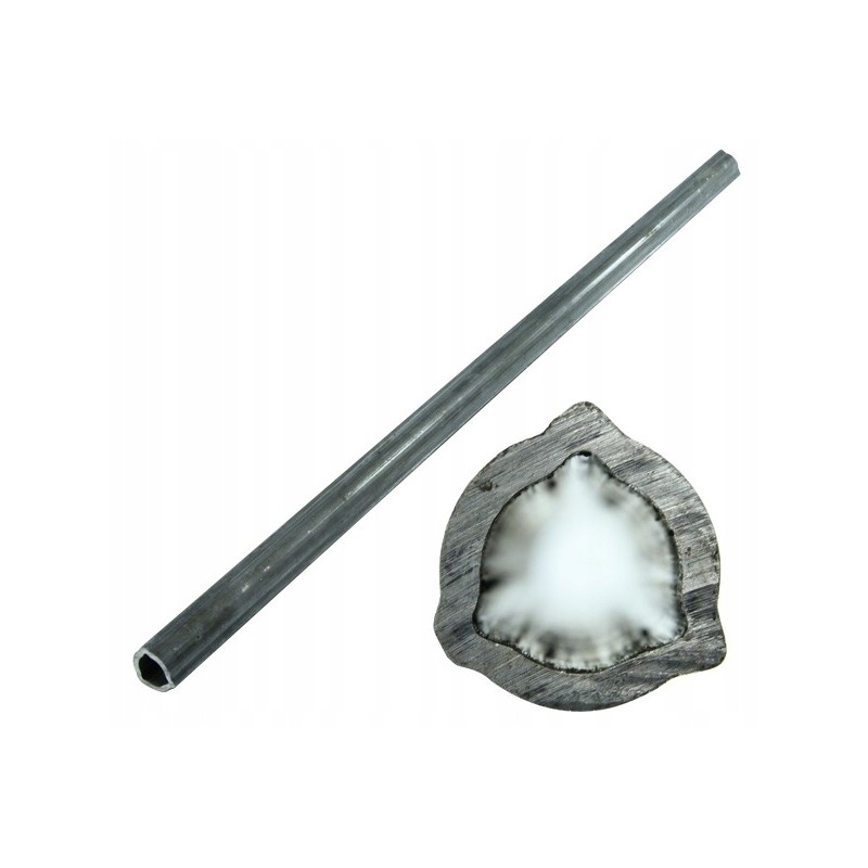 Internal triangle PTO pipe 29x3 5mm l 100cm