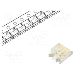 2 pcs x KINGBRIGHT ELECTRONIC - KPBL-3025SURKCGKC - LED, SMD, 3025, red/green, 80÷150mcd,500÷1000mcd, 3x2.5x1.4mm, 50°