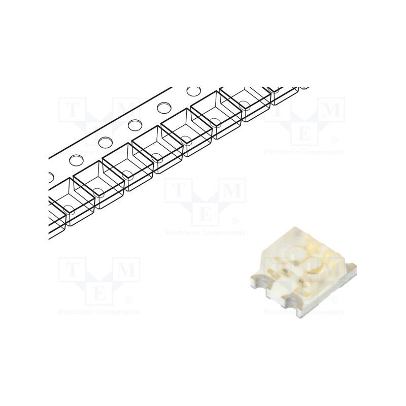 2 pcs x KINGBRIGHT ELECTRONIC - KPBL-3025SURKCGKC - LED, SMD, 3025, red/green, 80÷150mcd,500÷1000mcd, 3x2.5x1.4mm, 50°