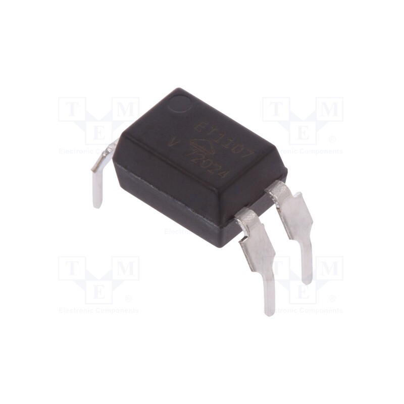 2 pcs x VISHAY - TCET1107G - Optocoupler, THT, Ch: 1, OUT: transistor, Uinsul: 8kV, Uce: 70V, DIP4