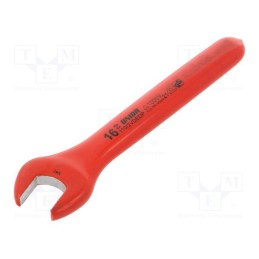 1 pcs x UNIOR - 621576 - Wrench, insulated,single sided,spanner, 16mm, 110/2VDEDP