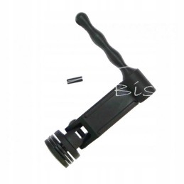 Small, universal tilt window handle