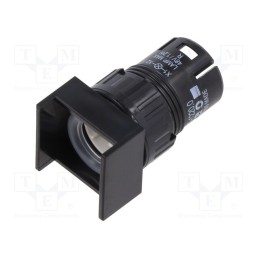 1 pcs x EAO - 61-1220.0 - Switch: body, 16mm, Stabl.pos: 2, IP65, Pos: 2, Cutout: Ø16.2mm, 61