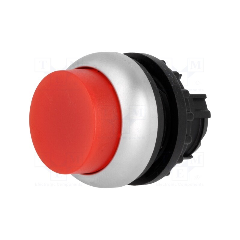 1 pcs x EATON ELECTRIC - M22-DRLH-R - Switch: push-button, 22mm, Stabl.pos: 2, red, M22-FLED,M22-LED
