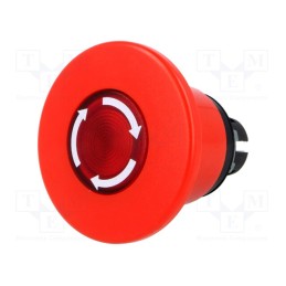 1 pcs x ABB - 1SFA611513R1101 - Switch: emergency stop, 22mm, Stabl.pos: 2, red, MLB-1, IP66, Pos: 2