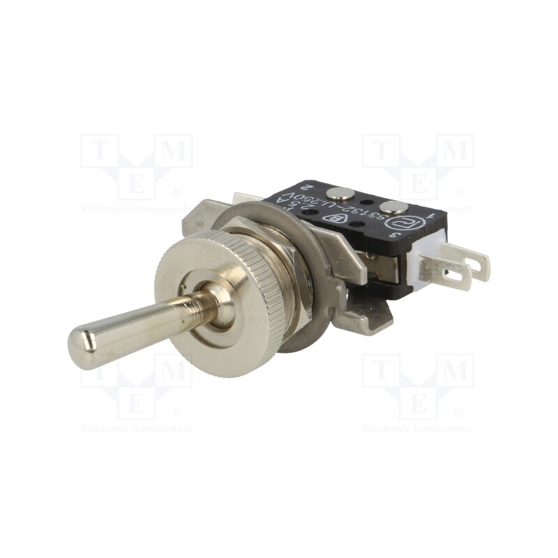 1 pcs x PROMET - 83 544 02S - Switch: toggle, Pos: 2, SPST-NO + SPST-NC, ON-ON, 2.5A/230VAC